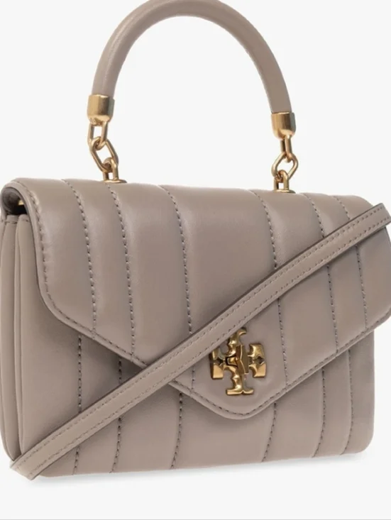 NWT TORY BURCH KIRA DIAMOND QUILT TOP HANDLE CROSSBODY - Picture 4 of 4